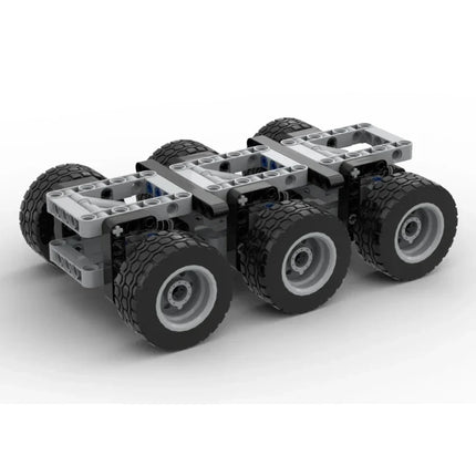 MOC Expert Technical Car Power Function Motor Parts  Buiding Block With RC Motor Vehicle Brick Toys For Children Gifts Leduo