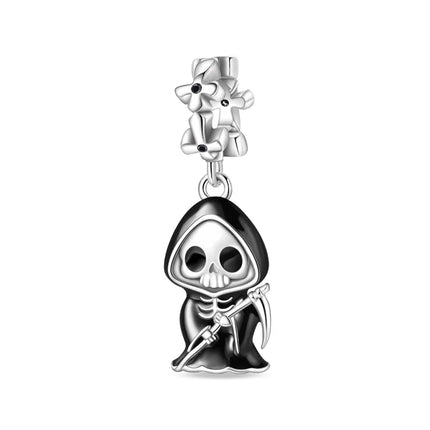 Hot Sale 925 Sterling Silver Cute Panda Beads & Penguin Dangle Charm Fit Snake Bracelet Boutique Necklace Black Pendant Gift