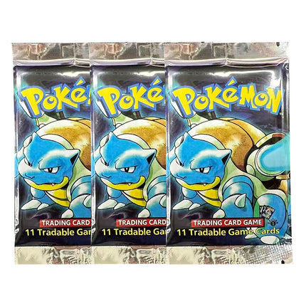 Base Set 1st Edition Shadowless Booster Box Pokemon Cards PTCG Proxy Classic Anime Collection Card 1Set 36 Packs 1Pack/11Card