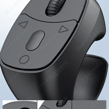 Cell Phone Scrolling Ring Wireless Finger Shutter Remote Control Page Turner Mobile Phone Controller Bluetooth For Travel New
