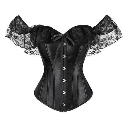 Lace Corset Top Women Shapewear Fajas Waist Trainer Slimming Lingerie Blouses Body Shaper Woman Corsets Sexy Outwear Shaping Tops