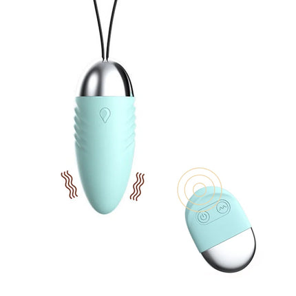 9.2cm Silicone Vibrating Egg Wireless Remote Control Vibrators Vaginal Masturbation G Spot Stimulating Massager Women Sex Toys