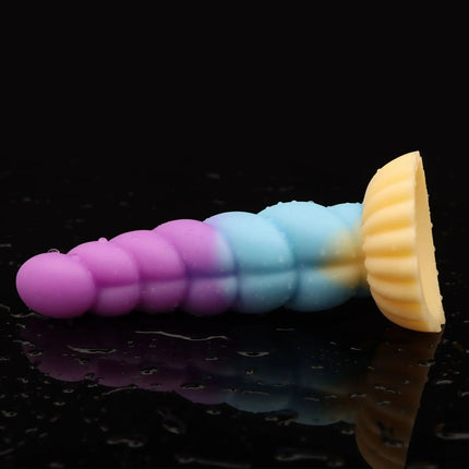 NEW Luminous Anal Plug Female Masturbator Expansion Anal Dildos for Women Soft Silicone Butt Plug Gay Sex Toys Prostate Massager
