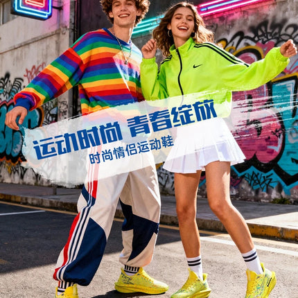 Marathon Men Running Shoes Breathable Outdoor Sports Shoes Lightweight Sneakers for men Comfortable Athletic Training Footwear
