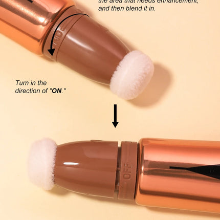 6-colour cushion cotton blush, skin-friendly highlighter that is not irritating, blends naturally without clumping.