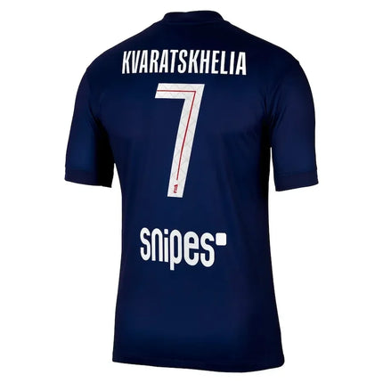 Tops The Men's and Women's Football Short-sleeved Jerseys for The Home Players of Paris Saint-Germain in The 25-26 Season