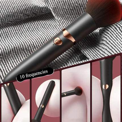 Sex Toys Erotic Brush Vibrator Vaginal Clitoral & Nipple Stimulator with 10 Vibration Modes G-Spot AV Dildo Vibrator for Women