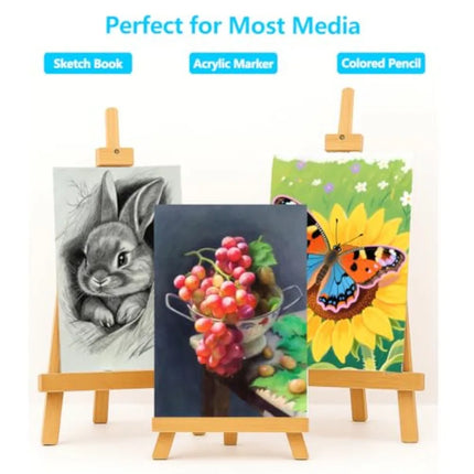 Canvas Painting Acrylic Sketch Book -, 20 Sheets 115lb/187g Mixed Media Sketchbook, Art Supplies for Adults and Canvases Patg p