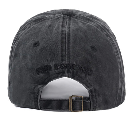 2026 New York Washed Cotton Cap For Men Women Gorras Snapback Caps Baseball Caps Sun protection Casquette Dad Hat Outdoors Cap