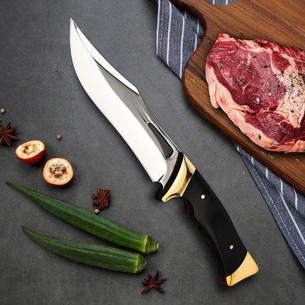 Multi-functional meat cleaver High hardness forged handmade kitchen bone knife with knife set fruit knife Cooking kitchenware