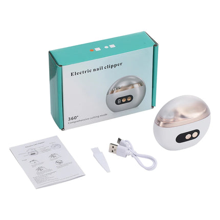 Automatic Nail Clipper Sharpener Nails Products Baby Adult Anti Splash Portable Nail Cutter Set Nails Clippers Nail Grinder