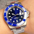 PT5000-solid back / blue dial-oyster