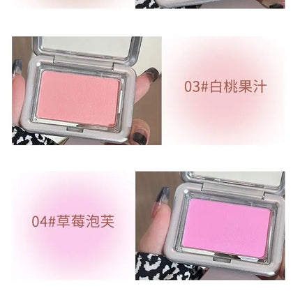 HERORANGE Atmospheric Single-color Blush Is Waterproof, Sweat-proof, Non-fading and Long-lasting. Five Colors Are Available.