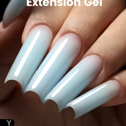 NEW YOKEFELLOW Builder Gel Nail Polish 15g Jelly Blue Hard Gel HEMA TPO Free Extension Gel Colorful Builer Varnish For Nail DIY