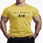 S / Black on yellow background