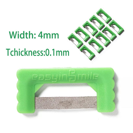 Easyinsmile IPR Orthodontics Stripping Dental Kit Interproximal Reduction Strips Polish Tooth Enamel Reduce Serrated Saw
