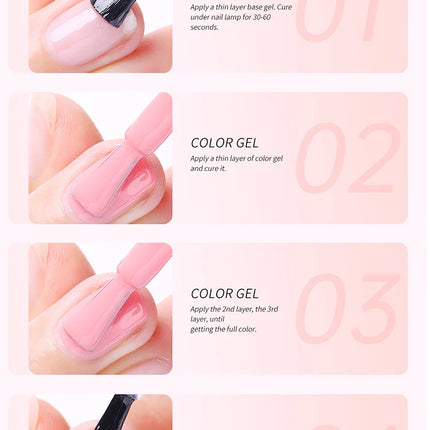 UR SUGAR 7ML Autumn Nail Gel Brown Series All For Manicure Gel Nail Polish Semi Permanent Soak Off LED UV Nail Art Varnishes