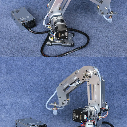 Multi Axis Robotic Arm Industrial Stepping Metal Manipulator For Arduino 2560 Robot DIY Kit with Suction Cup/Stepper Motor Claw