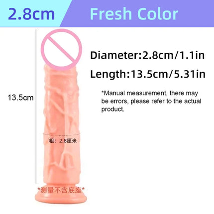 Realistic Silicone Dildo with Suction Cup G-Spot Anal Dildos Strapon Dick Butt Plug Masturbat Adult Sex Toys for Man Women