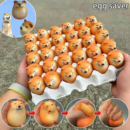 Dog Squishy Egg Toys !   Shibako Egg Shiba Inu Egg Slow Rising Squishy - Dog Egg Toy Stress Relief - Dog Eggs Decompression Toy