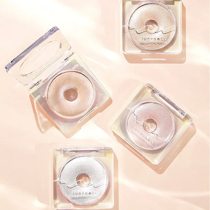 Judydoll Starlight Highlighting Powder Makeup Glow Face Contour Shimmer Water Light Highlight Pallete Illuminator Cosmetics