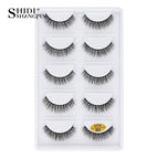 5pairs-3D-X05 / mink eyelashes