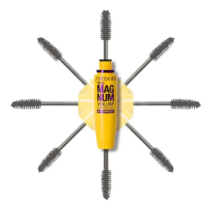 Eyelash Mascara Makeup Kit Long Lasting Mascara Cosmetic Make Waterproof Eye Black Up Professional Natural
