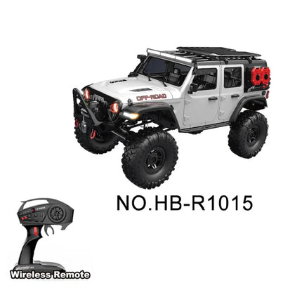 New 1/10 HB R1011 RTR Remote Control Vehicle 2.4G Full Proportional Rock Crawler LED Light 4WD Off-Road Climbing Car Toys Gifts