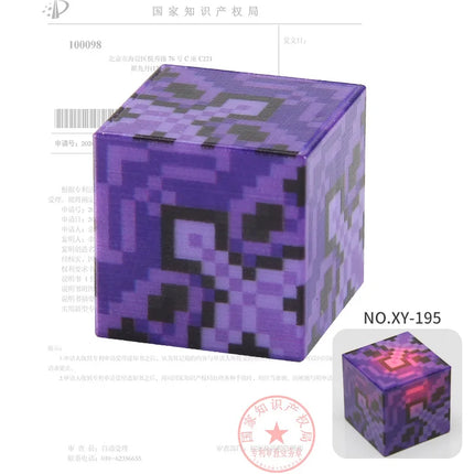 Light-Up Magnetic Blocks 2cm - Set of 10 Pieces