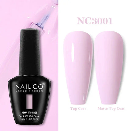 NAILCO 15ml Red Color Series Gel Varnish Coffee Gel Nail Polish Maximalism Reddish Gellak Design Brown Lacquer Nail Art Manicure