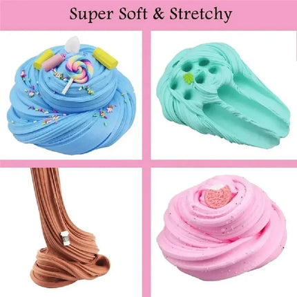 Butter Slime Fluffy Slimes Plasticine Making Toy Putty Snail Toy Slime Cream Cloud Plasticine Gifts Toys