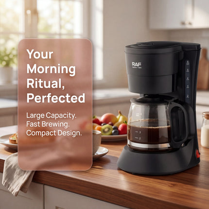 Cross-border 600ML Electric Coffee Maker American Drip Semi-Automatic Coffee Pot Drip Tea Brewer