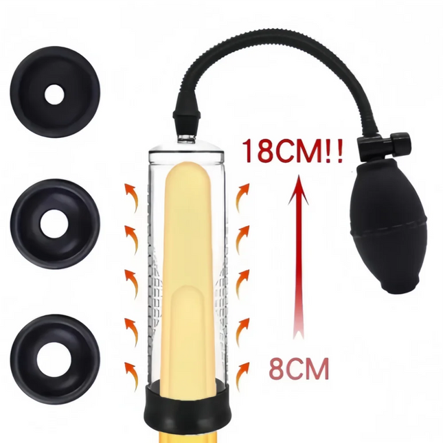 Male Penis Erection Penis Pump Penis Increase Negative Pressure Pump Increase Length Amplifier Penis Extension Lasting Training