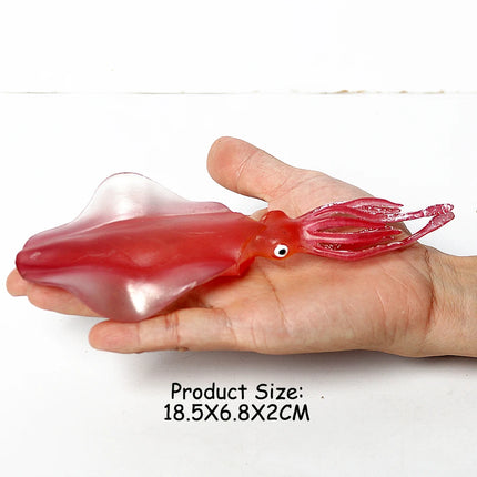 Simulation Marine Mollusc Plastic Model Figures Nautilus Ammonite Squid Octopus Figurine Sealife Animal Educational Toy For Kids