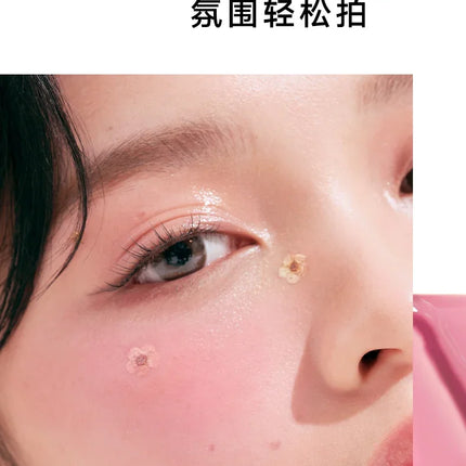 Judydoll Water Light Cream Hydrating Blush Multi Purpose Moisturizing High Light Expanding With Puff Long-lasting Face Makeup