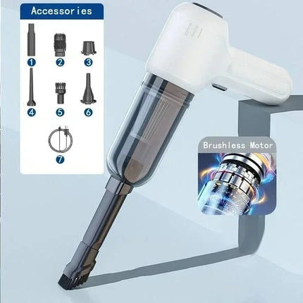 Car Vacuum Cleaner 4 In1 Wireless Vacuum Cleaner Handheld Vacuum Pump For Car Cleaner Cordless Powerful Nail Pump Car Accessory
