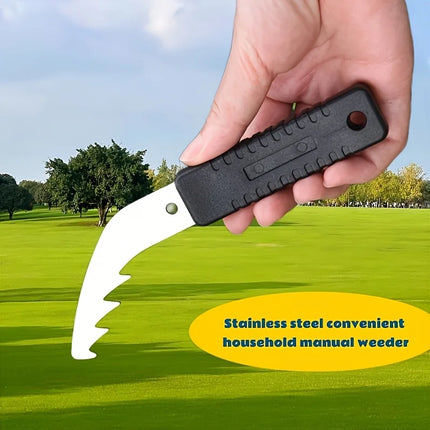1PCS Manual Garden Weeding Tool Soil Loosener Mulching Lawn Care Weeder For Narrow Wall Cracks Corner Weed Removal
