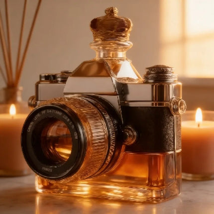 Camera-Shaped Glass Decanter - Creative Wine Bottles & Carafes, Artistic Wine Containers for Red  Family Collections