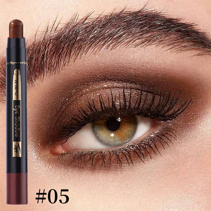 Pearl Shimmer Eyeshadow Stick Set, Waterproof and Long-lasting Eyeshadow Set with Easy Application Capabilities