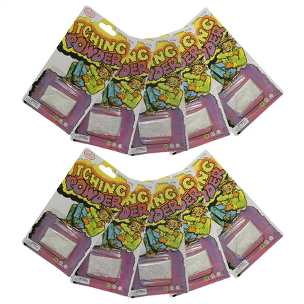 10PCS Itch Itching Powder Packages Halloween Trick Prop Itching Powder Prank Halloween Party Supplies