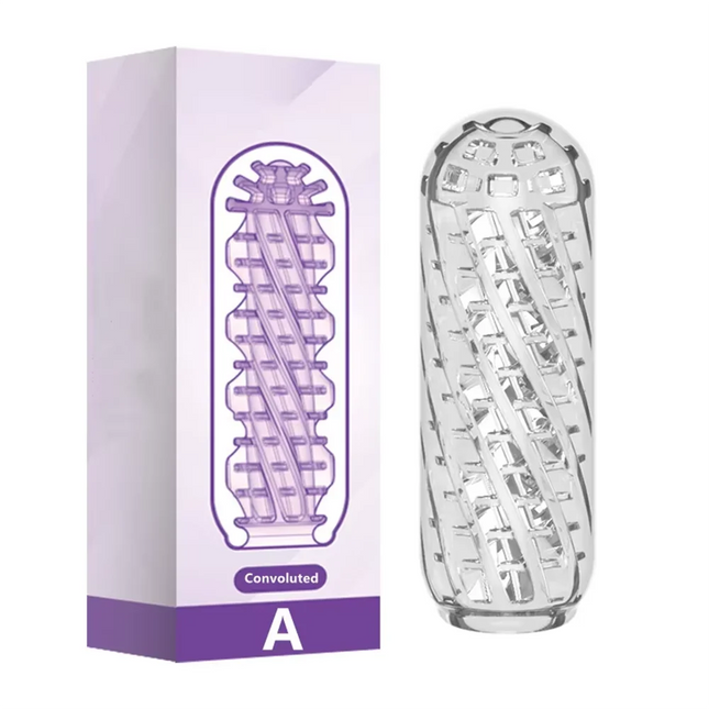 Soft Male Masturbator Cup Pussy Sex Toys Transparent Vagina Adult Endurance Exercise Adult supplies Vacuum Pocket Cup for Men