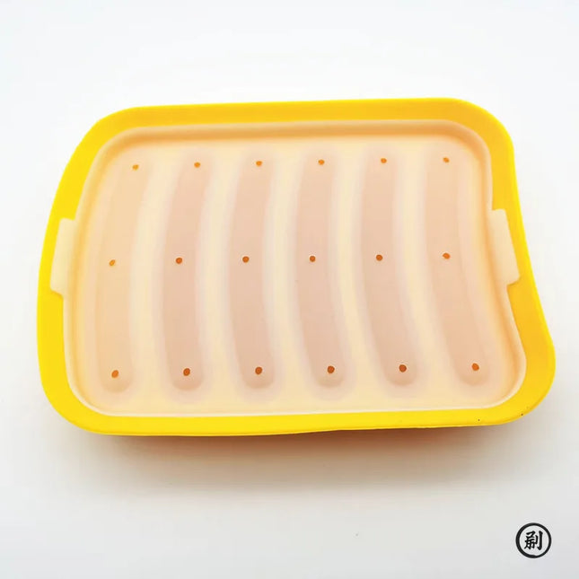 DIY Food Grade Silicone Sausage Mold Baby Food Supplement Tool Home Made Hot Dog Ham Sausage Baking Mold Sausage Mold