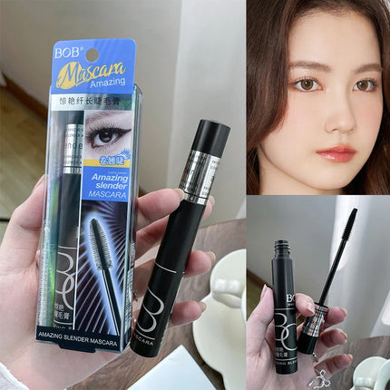 Black Thick eye black Lengthened Waterproof Sweat proof Long Lasting Mascara Setting Cream Party Curly Thick Volume Eyelashes