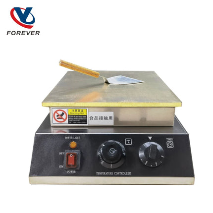 Electric Soufflé Machine Commercial Desktop Copper Plate Baking Machine Stainless Steel Dessert Shop Kitchen Fittings