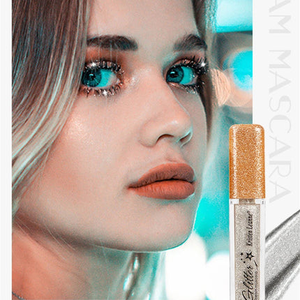 Diamond Glitter Mascara Fast Dry Eyelashes Curls Extension Make Up Waterproof Long-lasting Lengthens Beauty Eye Lashes Makeup