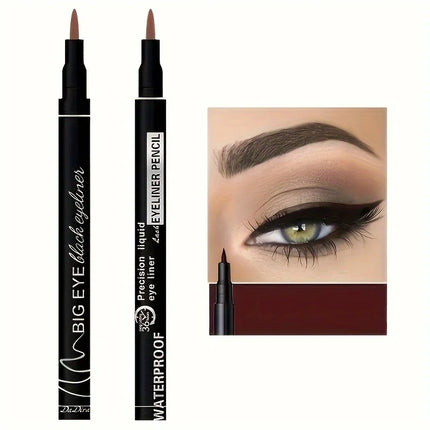 Fluttering Colorful eyeliner Gel Pen Extremely fine super fine waterproof sweat proof non smudging and non smudging