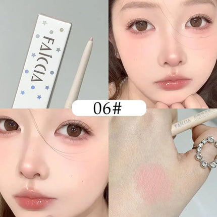 Charming Shiny Lying Silkworm Eyeliner Pencil Matte Waterproof Lasting Highlighter Eyeshadow Glitter Liquid Liner Eye Pencile
