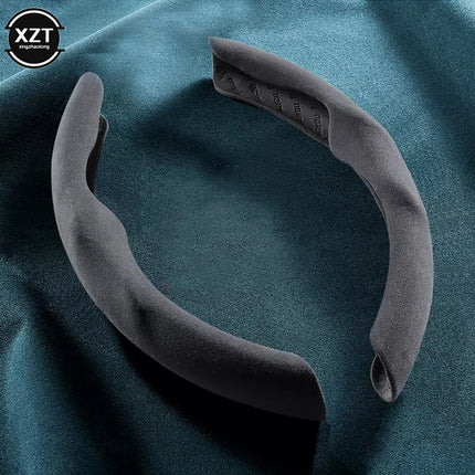 2pcs 36-38CM PU Car Steering Wheel Cover Liquid Feeling Universal Car Interior Accessories Car styling