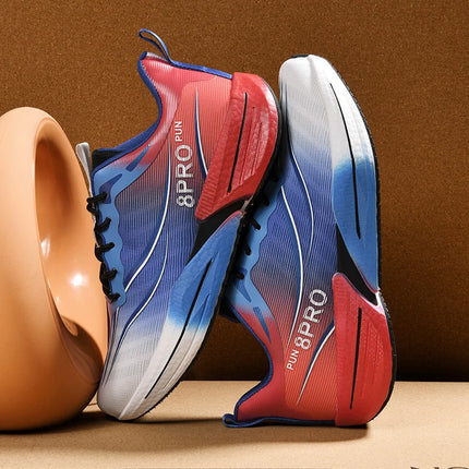 Men Sports Running Shoes Casual Marathon Breathable Lightweight Women's Comfortable Athletic Nonskid Walking Sneakers Outdoors