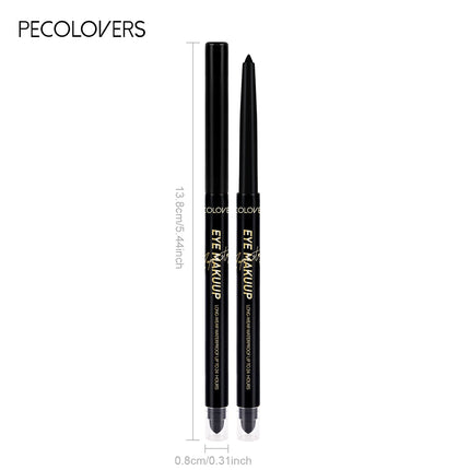 1PC Waterproof and Sweat-proof, Black/brown/white, Anti-smudge, High Pigment, Eyeliner Pen, Suitable for Date and Daily Needs